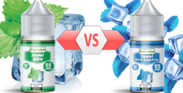 The Best Pure Menthol Vape Juice: Jewel Mint Sapphire Vs Jewel Mint The Best Pure Menthol Vape Juice: Jewel Mint Sapphire Vs Jewel Mint