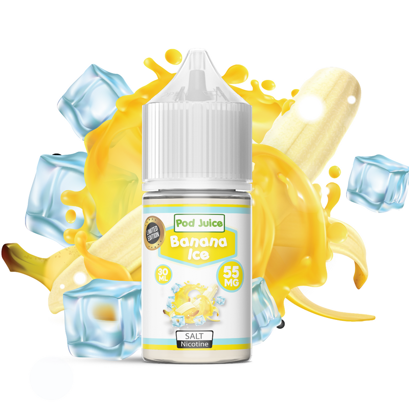 Banana Ice Salt Nicotine - Pod Juice