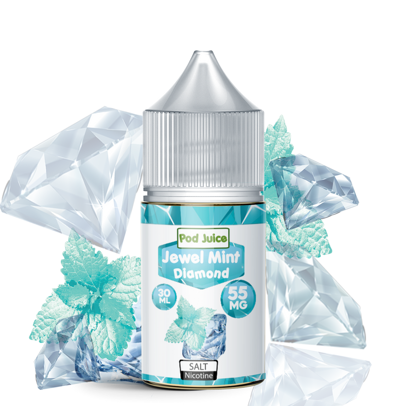 Jewel Mint Diamond (Unsweet) - Pod Juice Jewel Mint Diamond (Unsweet) - Pod Juice
