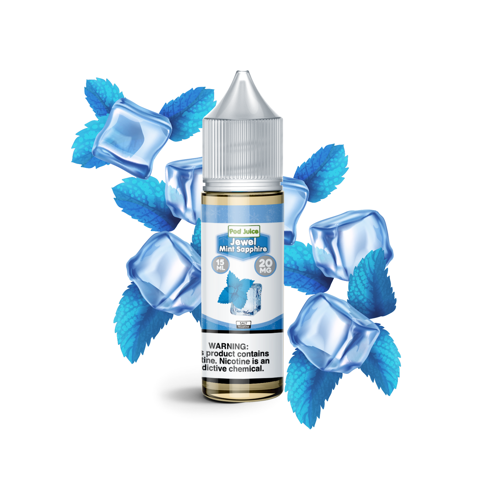 Pod Juice Jewel Mint Sapphire (Flavor Boost)