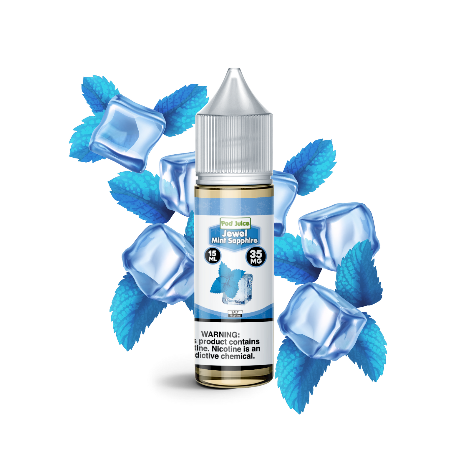 Pod Juice Jewel Mint Sapphire (Flavor Boost)