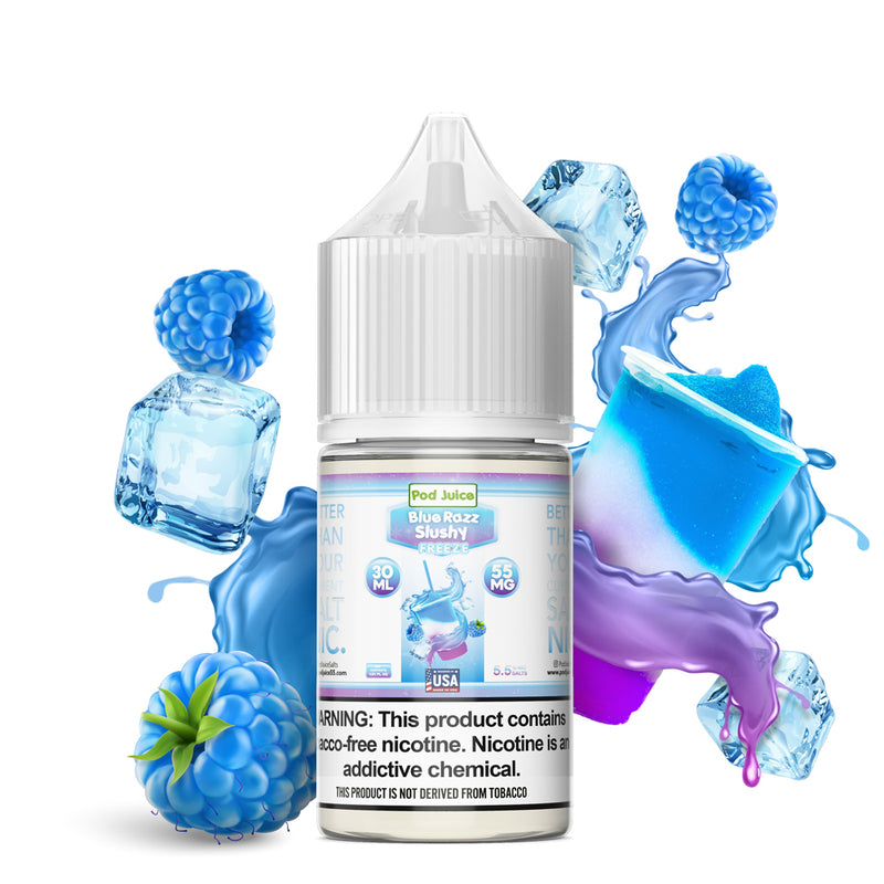 Blue Razz Slushy Freeze Tobacco-Free Nicotine Blue Razz Slushy Freeze Tobacco-Free Nicotine