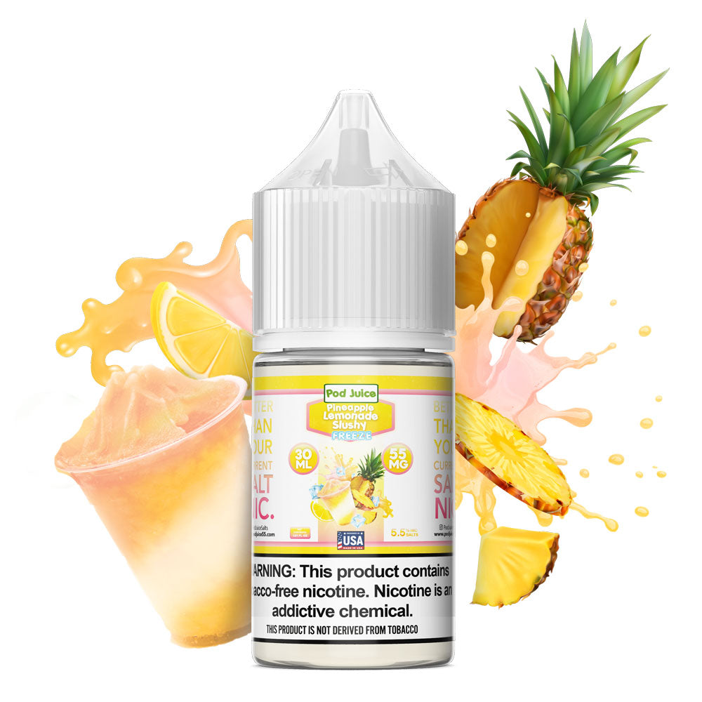 pineapple ice vape juice Lemonade Slushy Freeze Tobacco-Free Nicotine Flavours:Pink Orange Fizz Rainbow Rain - RAZ crystal bar flavours