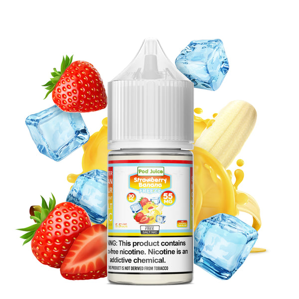 Strawberry Banana Freeze - Pod Juice 30ML
